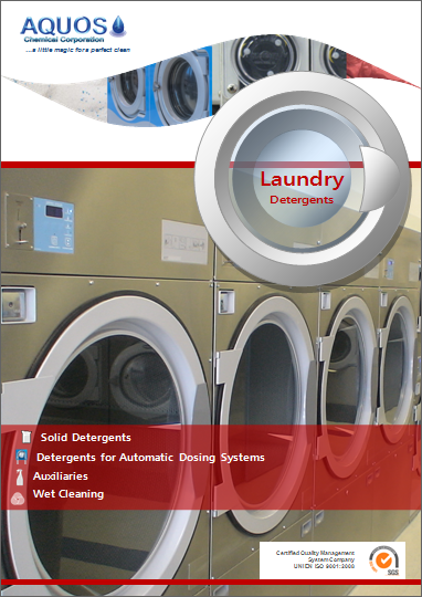 The new thematic brochure for cleaning products for the applications of the &quot;Laundry&quot; sector is online