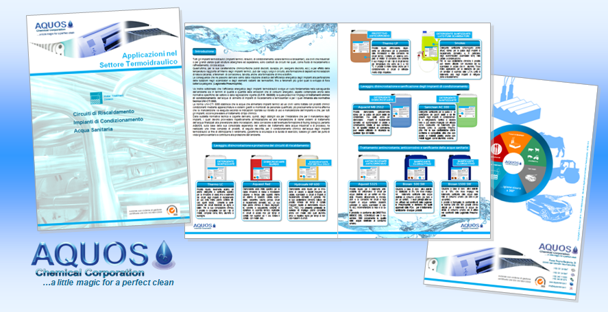 Published a new brochure about products for thermohydraulic applications